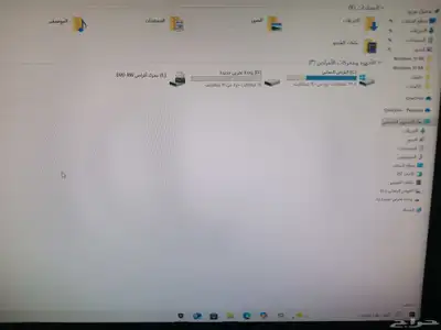 كمبيوتر hp مكتبي شبه جديد 1