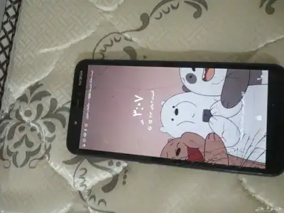 جوال نوكيا شغال وخرابه الرمز فقط 0