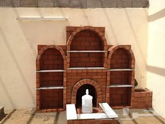 عمل مخباز ومشب نار شويات ومشب تلبيس رخام معلم احمد باكستاني 6