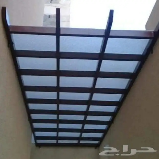 تفصيل سواتر حديد سواتر جانبية ساتر للبيوت وحواجز مظلات صاج 8