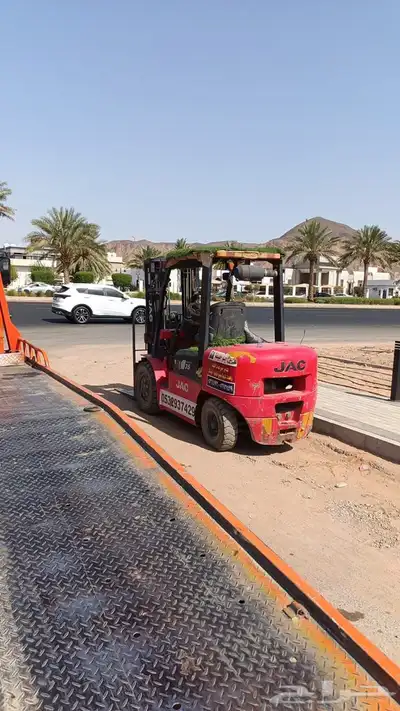 رافعه شوكيه للايجار فوركلفت يومي شهري 2
