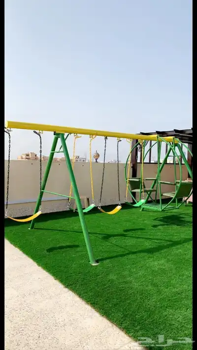 مرجيحه ذلك دواره مطاطه انجيلا توصيل جاهز كله في حديد 0