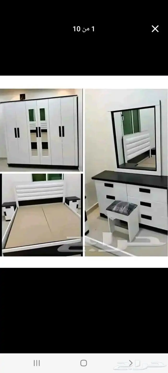 غرف نوم جديده جاهزه وبالطلب وبسعر المصنع 2