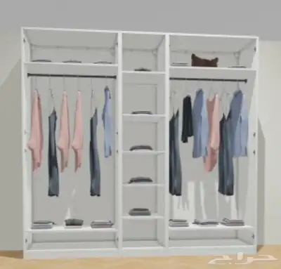 دولاب ايكيا 5 ابواب 2.5cm 2.1cm 1