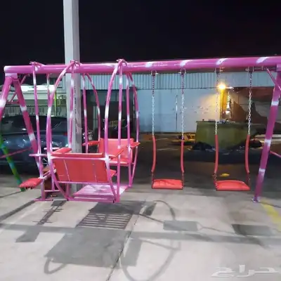 مرجيحه ذلك دواره مطاطه انجيلا توصيل جاهز كله في حديد 14