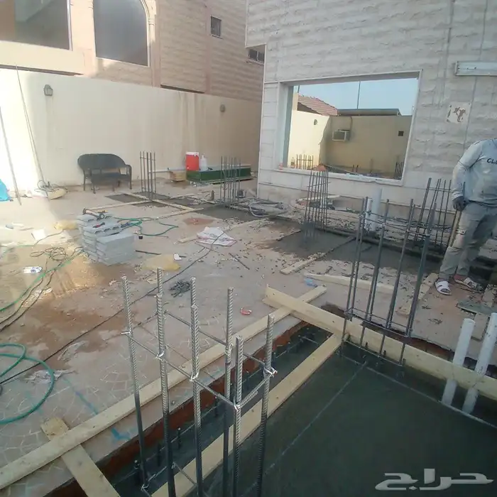 مقاول عام ملاحق استراحات فلل مسابح ارتدادات وترميم 1