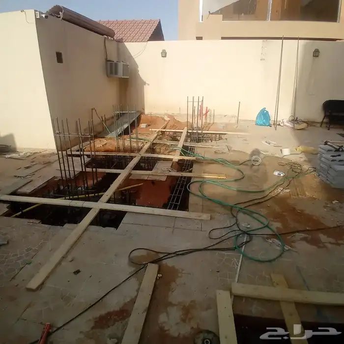 مقاول عام ملاحق استراحات فلل مسابح ارتدادات وترميم 2