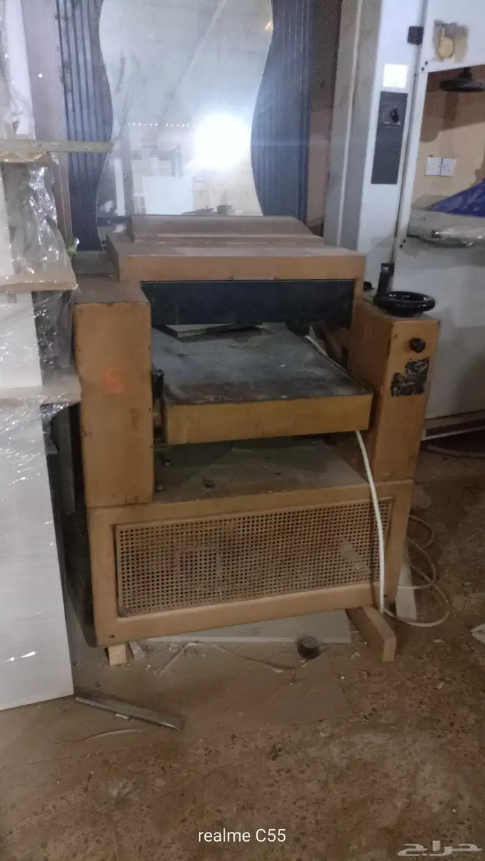 مكائن نجارة ابواب 4قطع. منشار شريط. تخانة. رابوخ. مكينة حلية 0