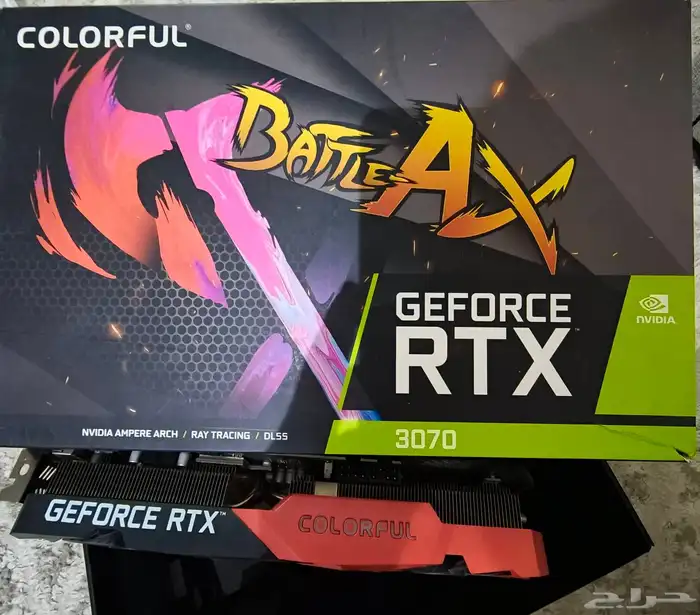 كرت شاشة COLORFUL GeForce RTX 3070 BattleAx 3