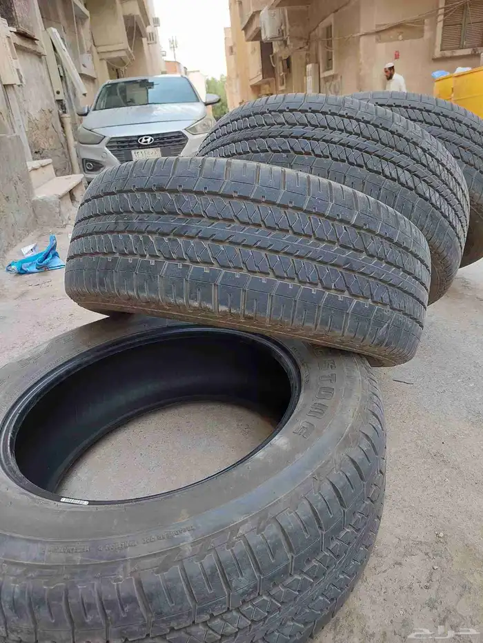 كفرات بلاتينيوم 275 60 20 برجستون منزل 7