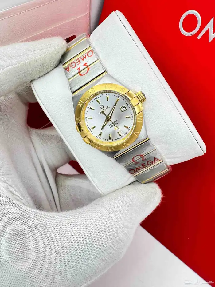 متجر_كاتشي ساعة اوميغا كونسيليشن نسائية 2