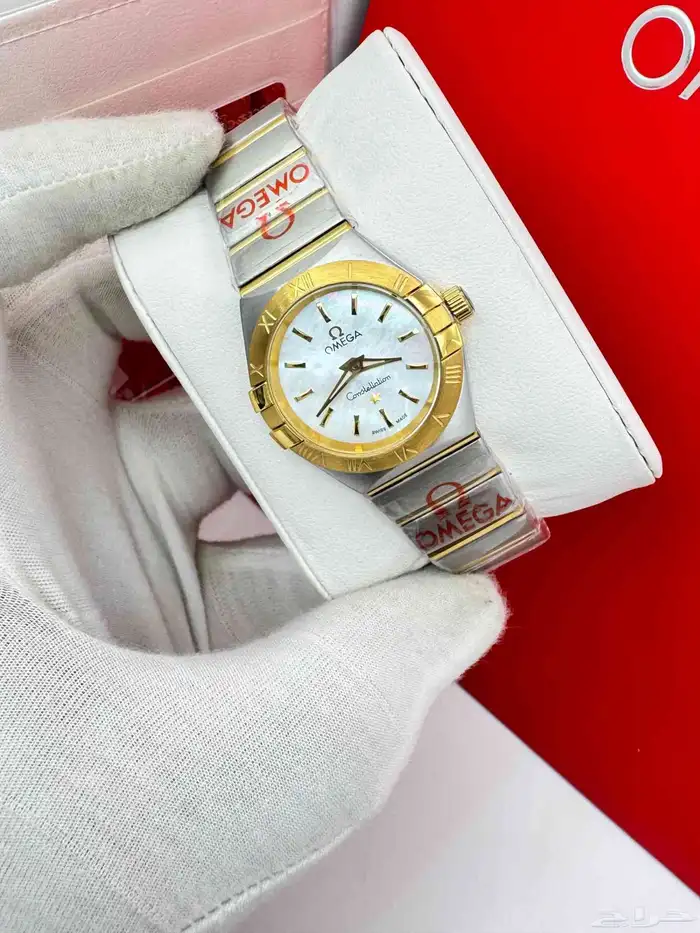 متجر_كاتشي ساعة اوميغا كونسيليشن نسائية 8