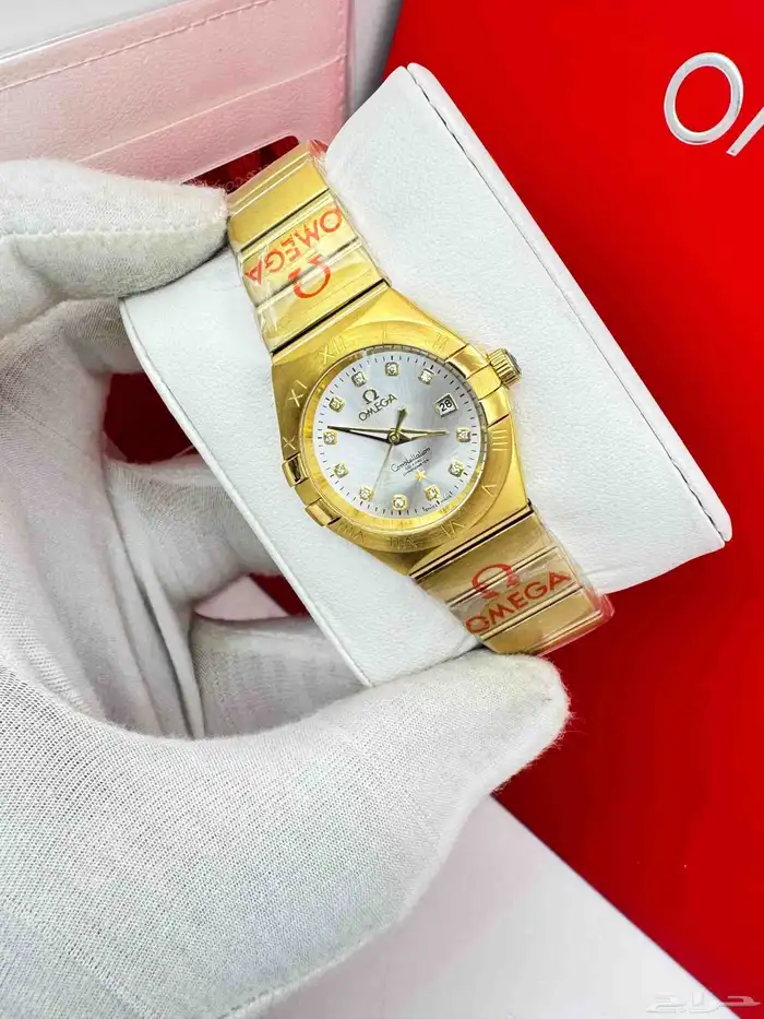 متجر_كاتشي ساعة اوميغا كونسيليشن نسائية 1