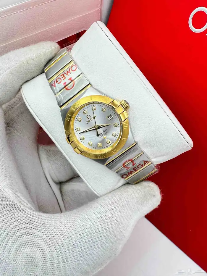 متجر_كاتشي ساعة اوميغا كونسيليشن نسائية 0