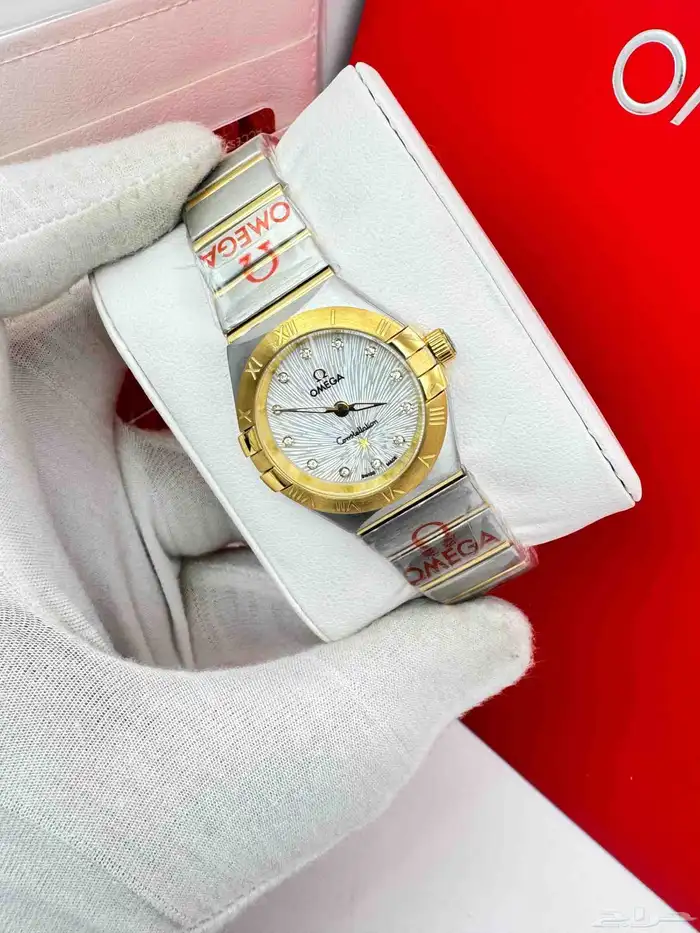 متجر_كاتشي ساعة اوميغا كونسيليشن نسائية 6