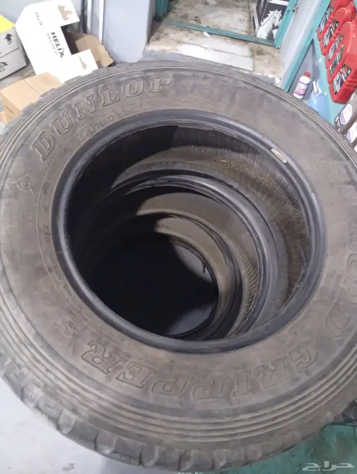 طقم دنلوب مقاس 17نظيفه 3