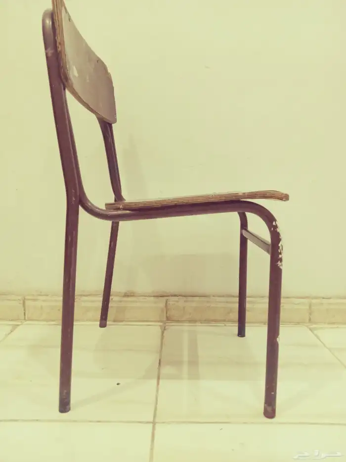 حديد كرسي خشب لسكراب 1