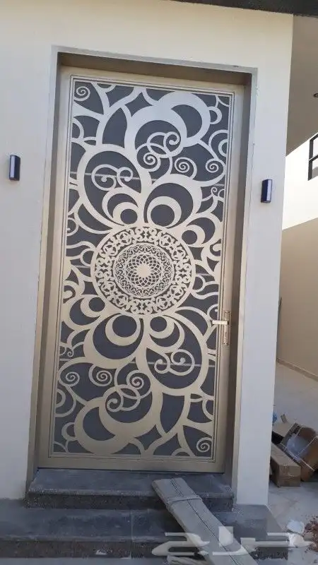 حداد مظلات وبنل سواتر 1