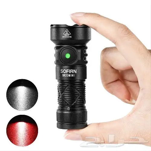 كشاف يدوي sofirn sr20 بقوة 1200لومن مسافة الإضاءة 142m 5