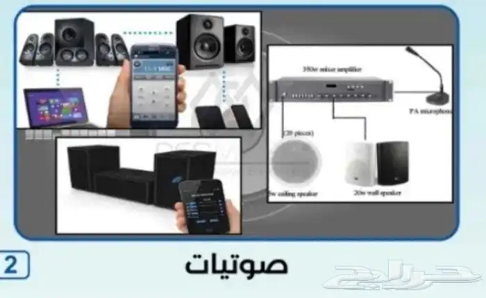سماعات بلوتوث سقفية و جدارية 1