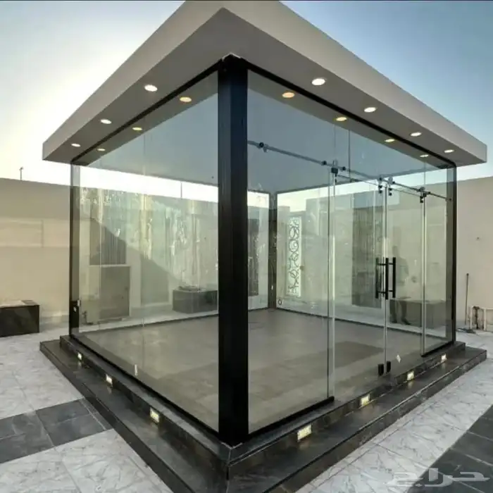 زجاج سكريت والامنيوم والحديد 0