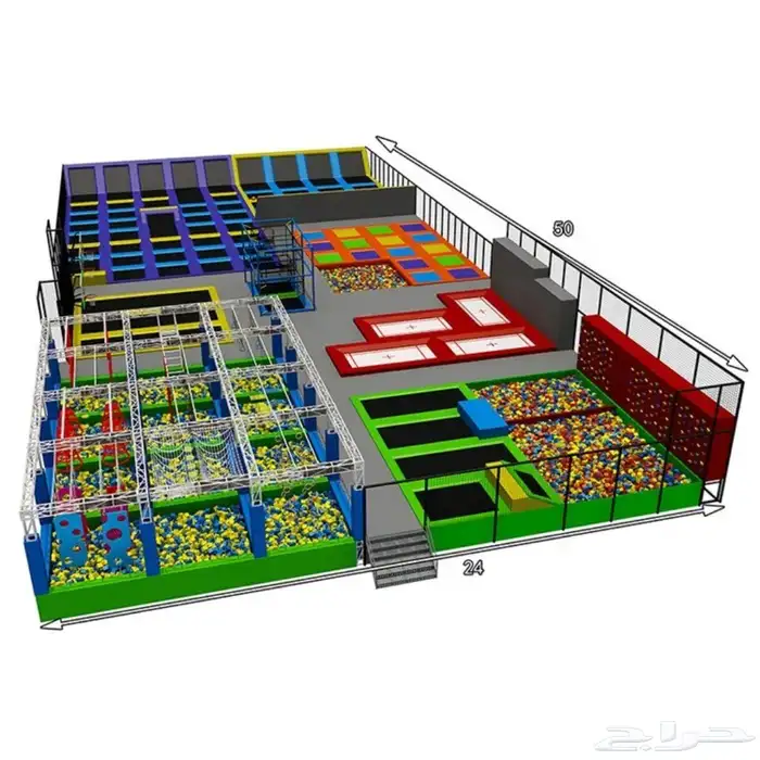 اثاث رياض الأطفال تجهيز صالة رياضيه طاولات كراسي 9