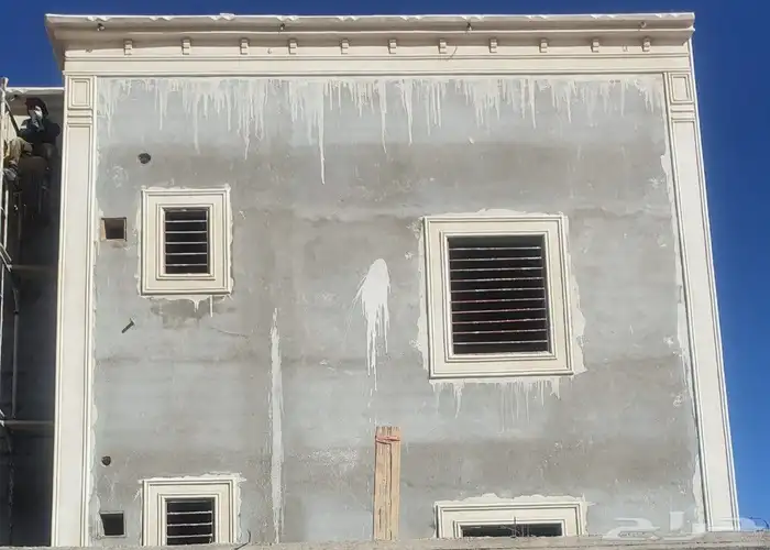 معلم الديكور الخارجي اسمنت وبطحا الرياض السعر خص 1