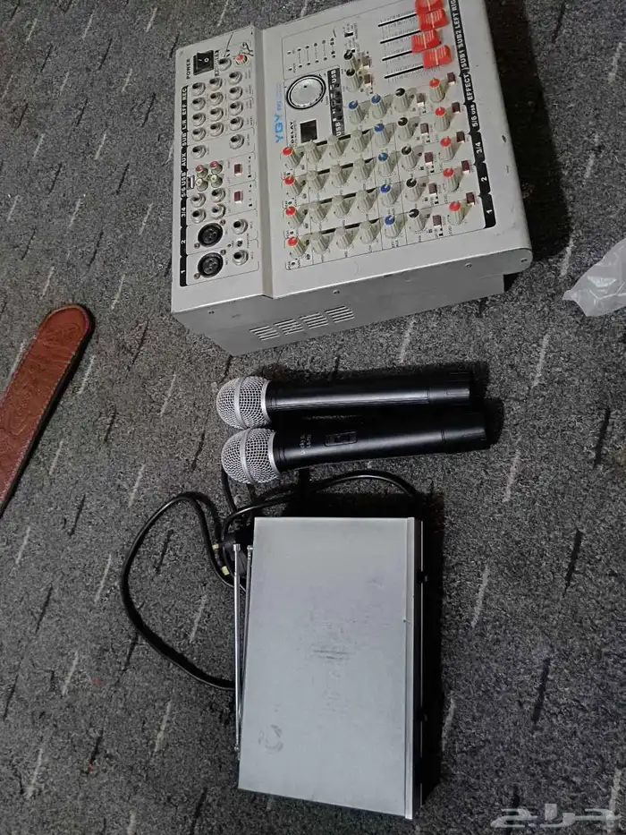 جهاز مكسر مكبر الصوت   وجهاز خاص بالمايكات عن بعد ورموت مكيف 5