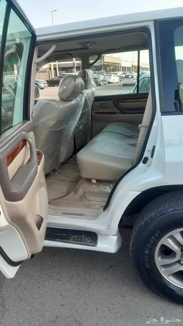 جيب لكزس 2005 جيب لكزس 2005 سعودي اللون ابيض 80 6