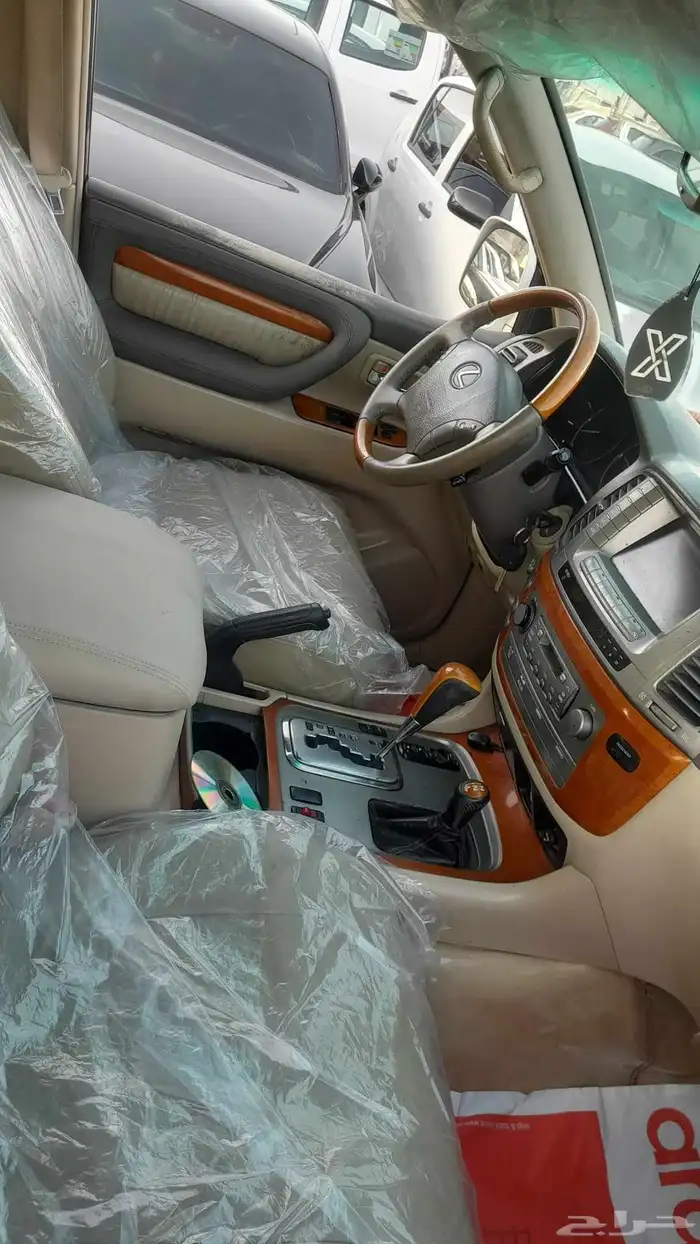 جيب لكزس 2005 جيب لكزس 2005 سعودي اللون ابيض 80 8