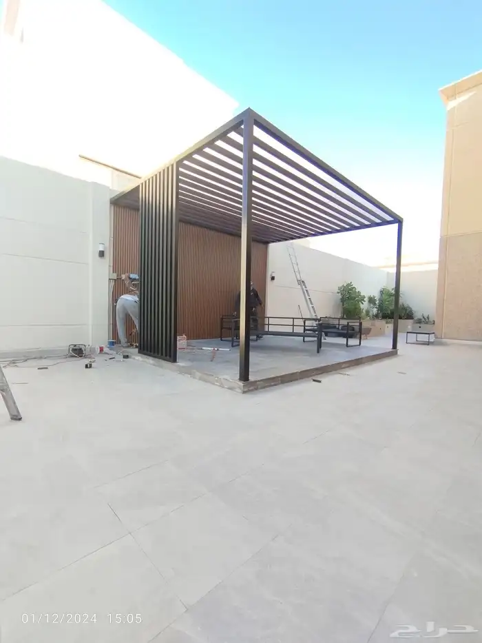 مظلات سيارات مظلات جلسات مواقف سيارات مستودعات مجالس بنل الج 9