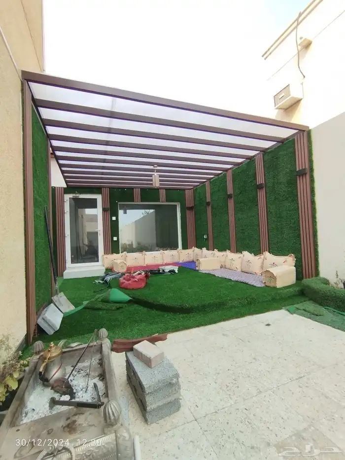 مظلات سيارات مظلات جلسات مواقف سيارات مستودعات مجالس بنل الج 8