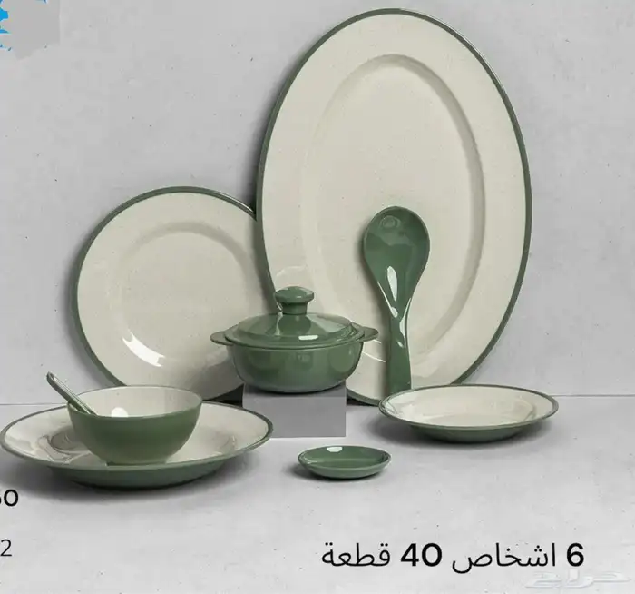 طقوم ميلامين وصحون مدوره مسطحه ميلامين 2