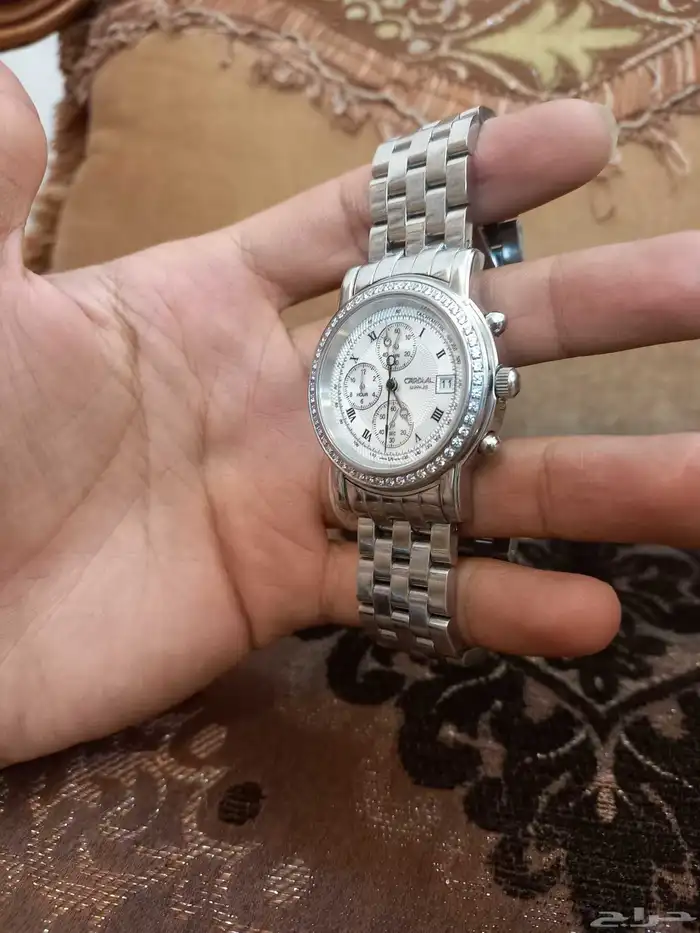 ساعه ماركة كادريال اللماس رجالي اصدار قديم اصلي مميز نادر 1