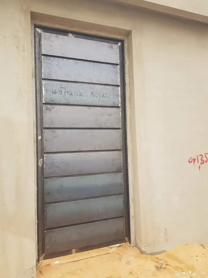باب حديد كلادينج ليزر توبات البكريه ورشه قمةالميدان 3
