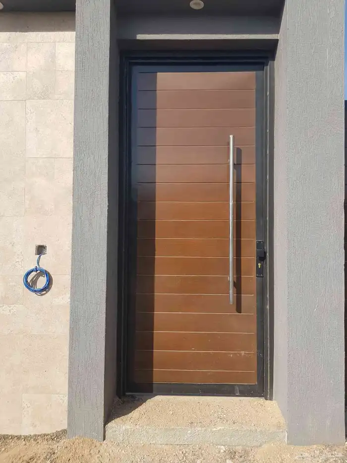 باب حديد كلادينج ليزر توبات البكريه ورشه قمةالميدان 8