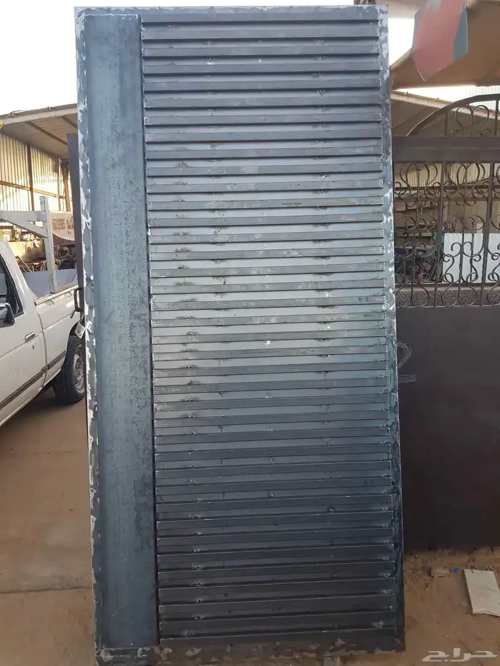باب حديد كلادينج ليزر توبات البكريه ورشه قمةالميدان 5