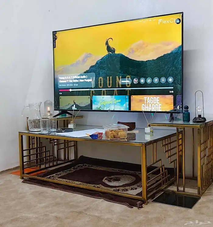 DANSAT 65 INCHES SMART LED TV تلفزيون دانسات الذكي LED مقاس 0