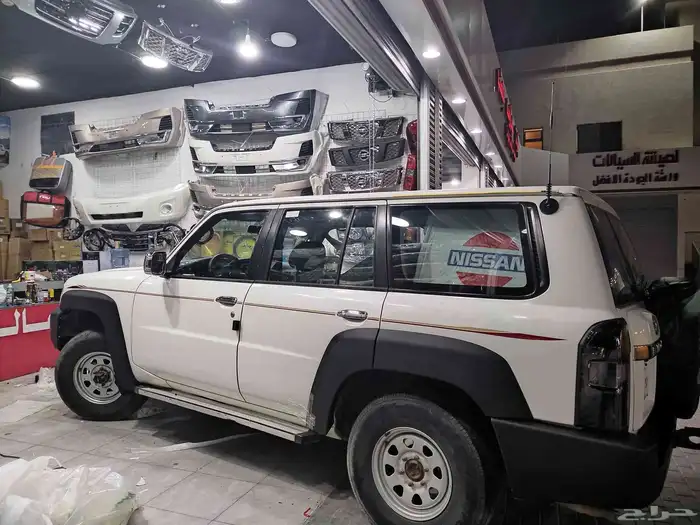 صدام فتك اسطبات مكحل غطاء اسبير دعسات باترول نيسان قطع باترو 7