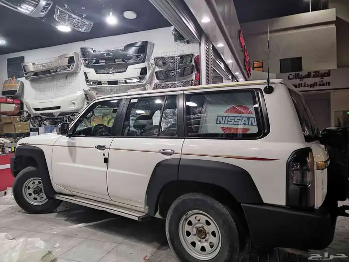 صدام فتك اسطبات مكحل غطاء اسبير دعسات باترول نيسان قطع باترو 3