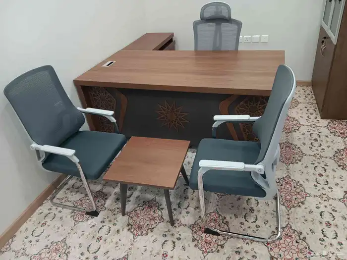 طقم مكتب كراسي دولاب 2