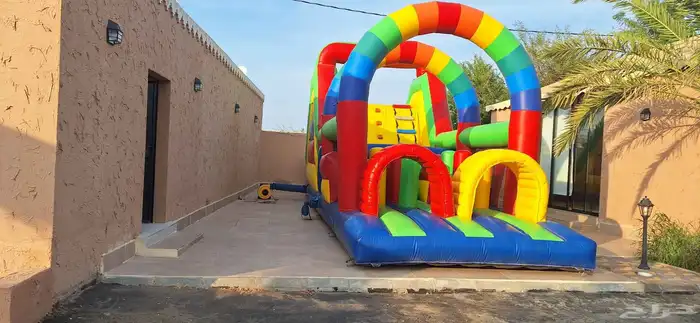 العاب هوائية وزحاليق ونطيطات وملاعب صابونيه  جدة_مكه 18