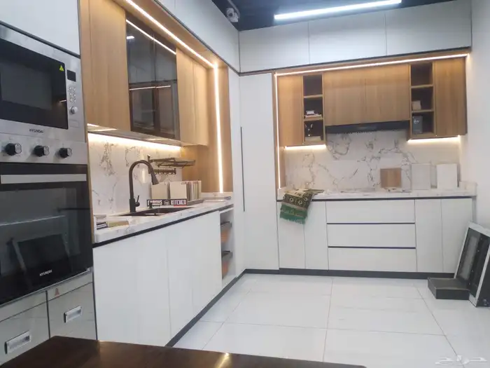 تفصيل وتصميم المطابخ الالمنيوم الحديثه 0