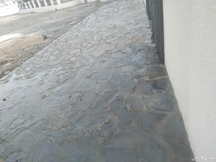 معلم حجر تلبيس طبيعي ورص ارضي حجار مسفره او حجر تنومه 7