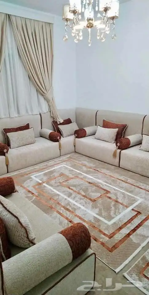 كنب  مجالس  ستائر 9