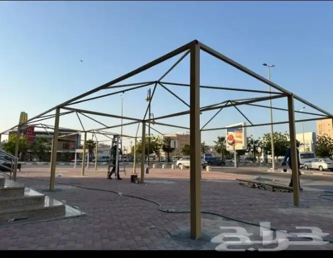 مظلات سواتر برجولات هناجر ميزان 8