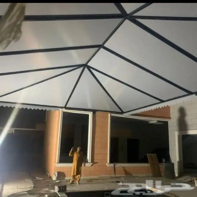 مظلات سواتر برجولات هناجر ميزان 7