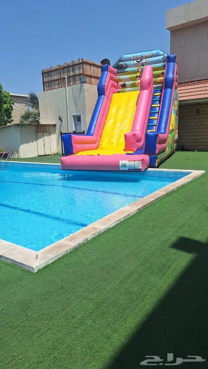 العاب هوائية وزحاليق ونطيطات وملاعب صابونيه  جدة_مكه 14
