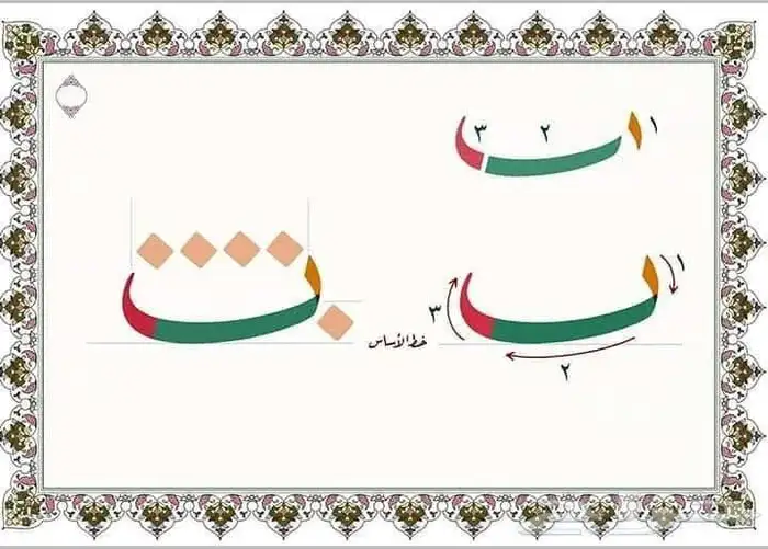 معلم ومدرب للخط العربي 4