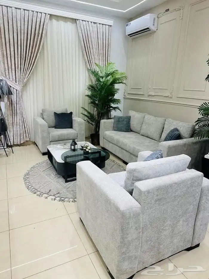 كنب  مجالس  ستائر 7